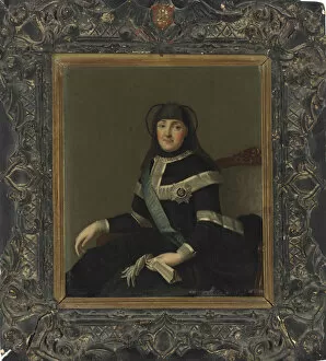 Autocrat Gallery: Portrait of Catherine II in mourning, 1762
