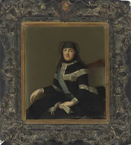 Mourning Dress Gallery: Portrait of Catherine II in mourning, 1762