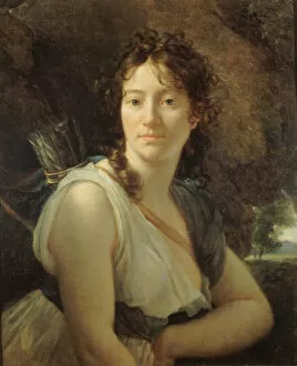 Gerard Gallery: Portrait of Catherine Josephine Duchesnois (1777-1835), Early 19th cen