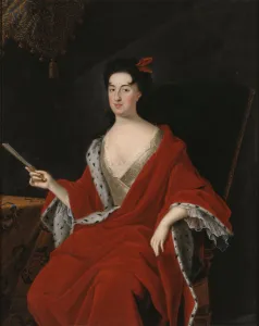 Portrait of Catherine Opalinska (1680-1747), Queen of Poland