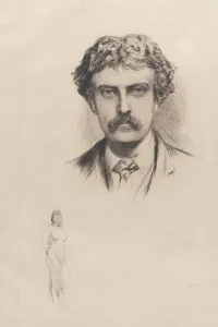Herkomer Hubert Prints: Portrait of Cecil Lawson, 1882. Creator: Hubert von Herkomer