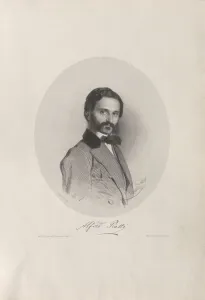 Kaiser Prints: Portrait of the cellist and composer Alfredo Piatti (1822-1901), 1858