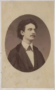 1867 Prints: Portrait of the cellist and composer David Popper (1843-1913)