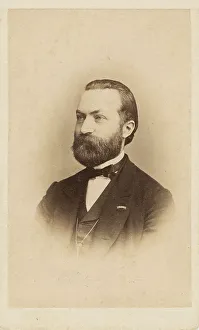 Photo Studio W Prints: Portrait of the cellist and composer Friedrich Grützmacher (1832-1903)