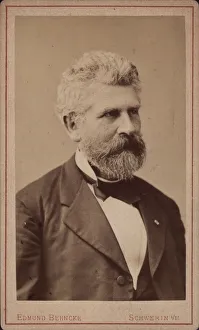Portrait of the cellist and composer Georg Goltermann (1824-1898), c. 1880