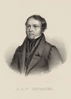 Portrait of the cellist composer Justus Johann Friedrich Dotzauer (1783-1860), 1850