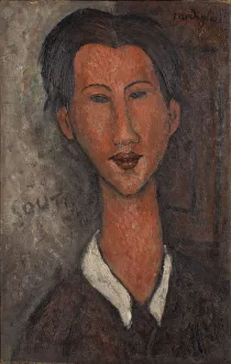 Portrait of Chaim Soutine (1893-1943), 1917. Artist: Modigliani, Amedeo (1884-1920)