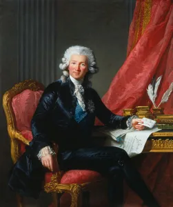 Vigee Le Brun Prints: Portrait of Charles-Alexandre de Calonne (1734-1802), 1784