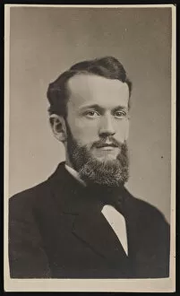 Geologist Gallery: Portrait of Charles Doolittle Walcott (1850-1927), 1877. Creator: Unknown