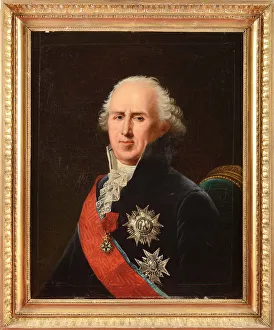 Lebrun Prints: Portrait of Charles-Francois Lebrun (1739-1824), duc de Plaisance, 1808