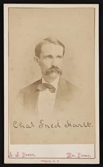 Portrait of Charles Frederick Hartt (1840-1878), Before 1878. Creator: Purdy & Frear