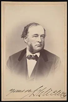 Mental Health Prints: Portrait of Charles Henry Nichols (1820-1889), 1872. Creator: Ulke Bros