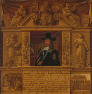 Inscriptions Prints: Portrait of Charles I, King of England