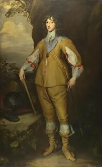 Charles Louis Gallery: Portrait of Charles I Louis (1617-1680), Elector Palatine, ca 1637