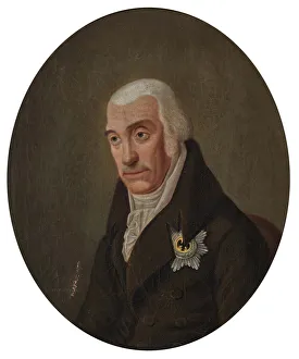 Mecklenburg Prints: Portrait of Charles II, Grand Duke of Mecklenburg-Strelitz (1741-1816), 1816