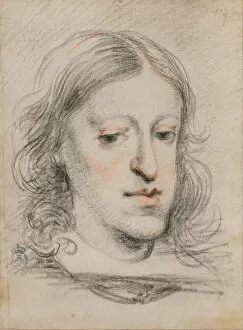 Portrait of Charles II of Spain. Artist: Carreno de Miranda, Juan (1614-1685)