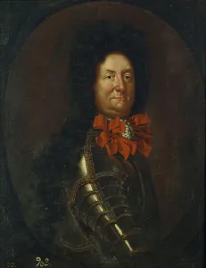 Elector Palatine Prints: Portrait of Charles III Philip, Elector Palatine (1661-1742), c. 1710. Artist: Anonymous
