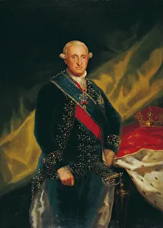 Portrait of Charles IV of Spain (1748-1819), 1789. Creator: Goya, Francisco, de (1746-1828)