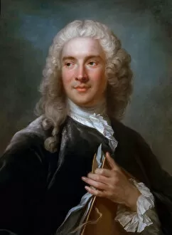Charles Natoire Collection: Portrait of Charles-Joseph Natoire (1700-1777), 1741