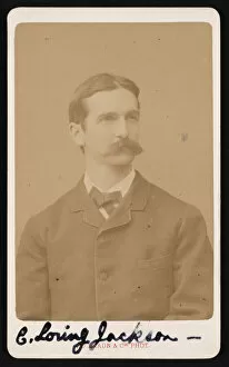 Chemist Collection: Portrait of Charles Loring Jackson (1847-1935), Circa 1887. Creator: Adolphe Braun