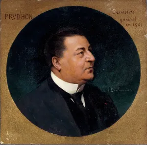 Theatre Francaise Prints: Portrait of Charles Prud'hon (1843-1930)