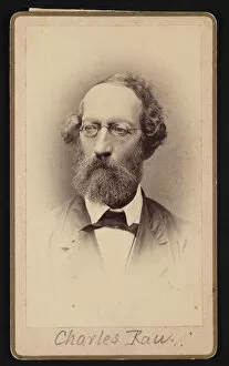 Archaeologist Gallery: Portrait of Charles Rau (1826-1887), Before 1887. Creator: Unknown