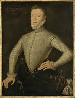 Stuart Prints: Portrait of Charles Stuart, 5th Earl of Lennox (1557-1576), 1573. Creator: Anonymous
