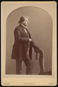 George Kendall Warren Prints: Portrait of Charles Sumner (1811-1874), Between 1872 and 1874. Creator: George K Warren