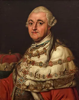 Pompeo Girolamo 1708 1787 Prints: Portrait of Charles Theodore (1724-1799)