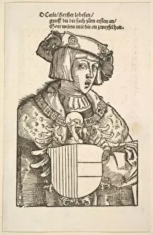 Charles I Gallery: Portrait of Charles V. Creator: Hans Baldung