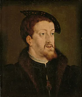 Portrait of Charles V, Holy Roman Emperor, c.1530. Creator: Unknown