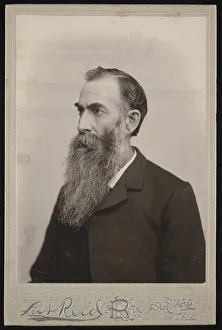 Cabinet Card Gallery: Portrait of Charles Washington Onthank (1839-1896), Before 1896. Creator: LA Reid