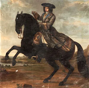Carl Xi Collection: Portrait of Charles XI of Sweden, 1696. Artist: Krafft, David, von (1655-1724)