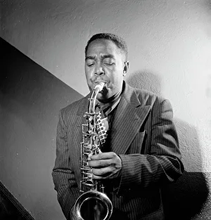 Backstage Prints: Portrait of Charlie Parker, Carnegie Hall