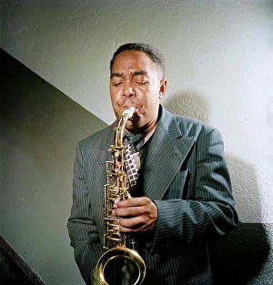 Bill Gottlieb Prints: Portrait of Charlie Parker, Carnegie Hall