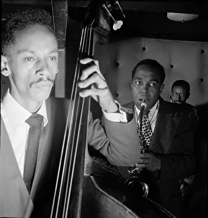 52nd Street Prints: Portrait of Charlie Parker, Tommy Potter
