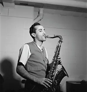 Recording Studio Prints: Portrait of Charlie Ventura, National studio