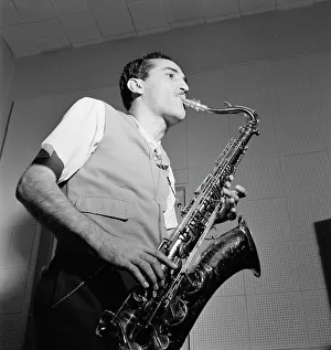 Recording Studio Prints: Portrait of Charlie Ventura, National studio