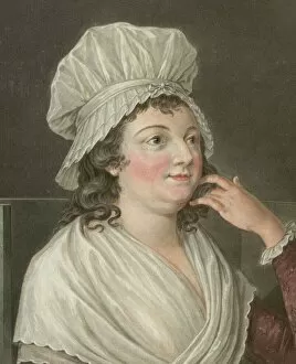 Bloody Regime Gallery: Portrait of Charlotte Corday (1768-1793), 1793