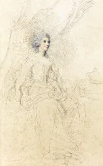 Portrait of Charlotte of Mecklenburg-Strelitz (1744-1818), wife of King George III of England