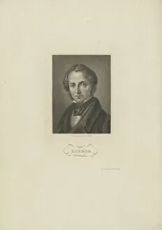 Liebig Gallery: Portrait of the chemist Justus von Liebig, c. 1840. Creator: Barth, Carl (1787-1853)
