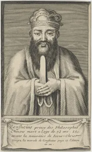 Portrait of the Chinese thinker and social philosopher Confucius, Between 1745 and 1755 Portrait of the Chinese thinker and social philosopher Confucius, Between 1745 and 1755