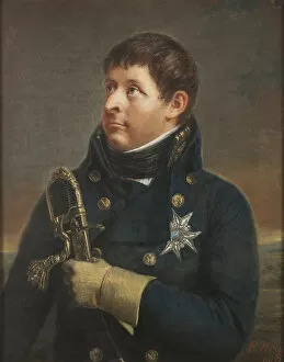 Krafft Collection: Portrait of Christian August of Schleswig-Holstein-Sonderburg-Augustenborg (1768-1810), 1809