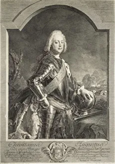 Portrait of Christian August, Prince of Anhalt-Zerbst (1690-1747), 1750