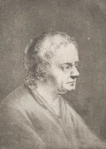 Portrait of Christian Bernhard Rode, the Artists Father, ca. 1756