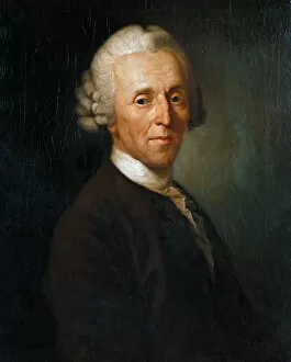 Anton 1736 1813 Gallery: Portrait of Christian Fürchtegott Gellert (1715-1769), ca 1769. Creator: Graff