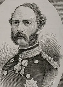 Mutton Chops Prints: Portrait of Christian IX, (1818-1906)