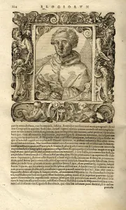 Portrait of Christopher Columbus. (From Elogia virorum bellica virtute illustrium by Paolo Giovio), Artist: Anonymous