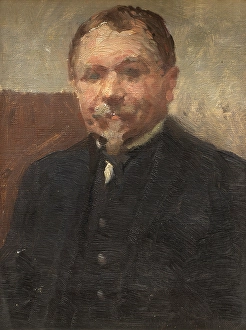 Nivaagaard Collection Prints: Portrait of Christopher Hage, c1900s. Creator: Unknown