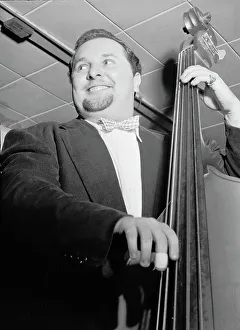 52nd Street Prints: Portrait of Chubby Jackson, Onyx